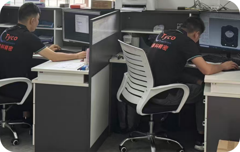 Experienced Team- engineers with 15 years of CNC machining experience, optimize your parts structure and reduce overall costs by 30%.