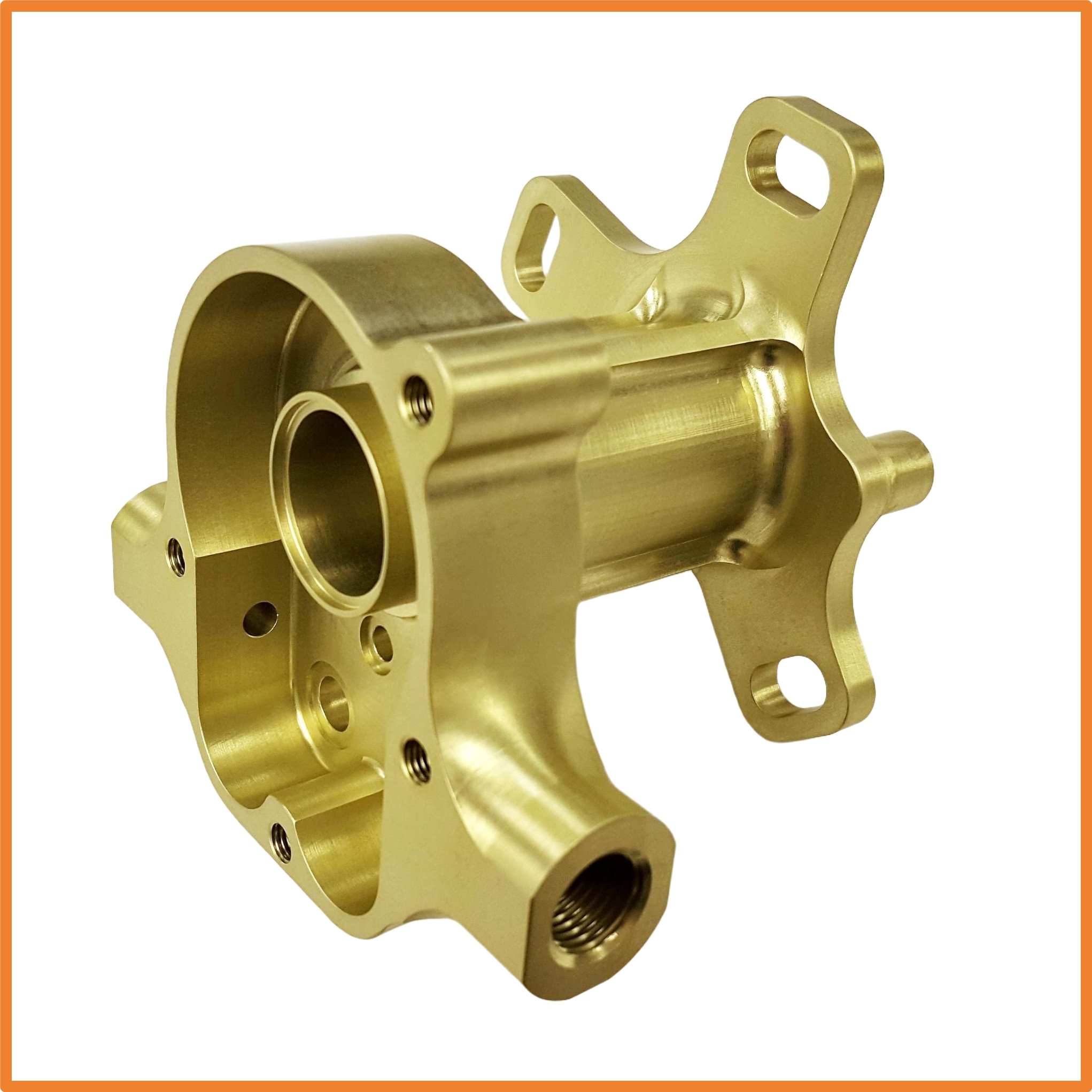 High Precision CNC Machined Brass Parts